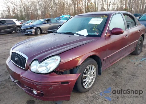 2004 Hyundai Sonata from USA, damaged, VIN KMHWF25S94A991998